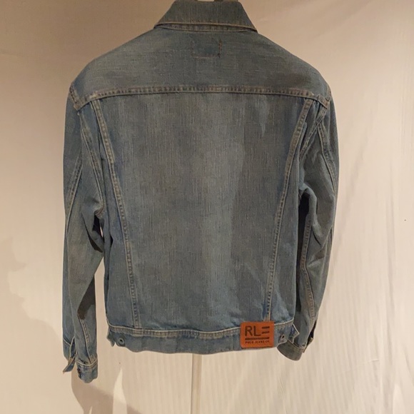 Vintage Ralph Lauren Polo Denim Jacket -Sz Lg. - Picture 4 of 10